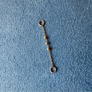 Pupil Hall Trio Lynx Chain 14k Gold